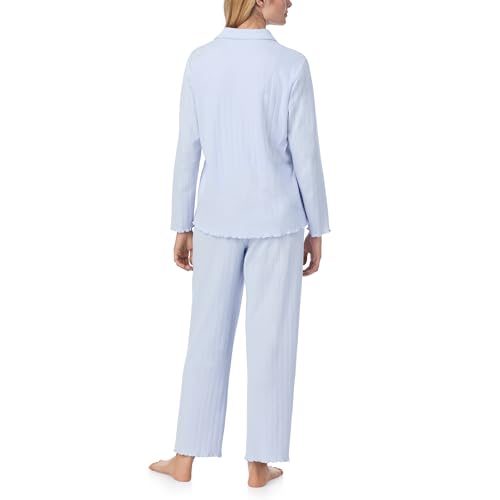 Carole Hochman Women's Sweet Blue Cotton Pajama Set