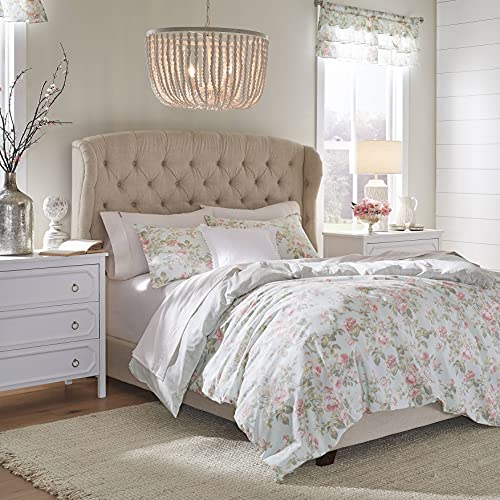 Laura Ashley Home Queen Duvet Cover Set for All Seasons
| Reversible Cotton Bedding from Laura Ashley Home for All Ages